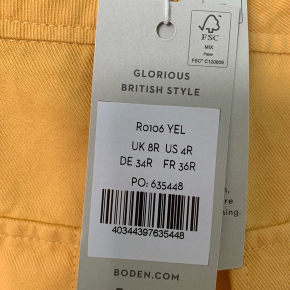 NWT Boden High Waist Flare Pants, 4R - Picture 5 of 10